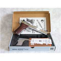 • CUSTOM AMT AUTOMAG-II 6” ROSEWOOD GRIPS 4 MAGS •